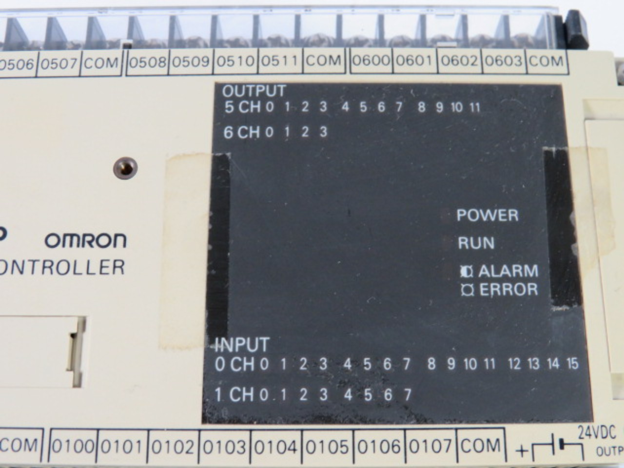 Omron Sysmac Programmable Controller Input 24VDC 7mA Output 24VDC/250VAC USED