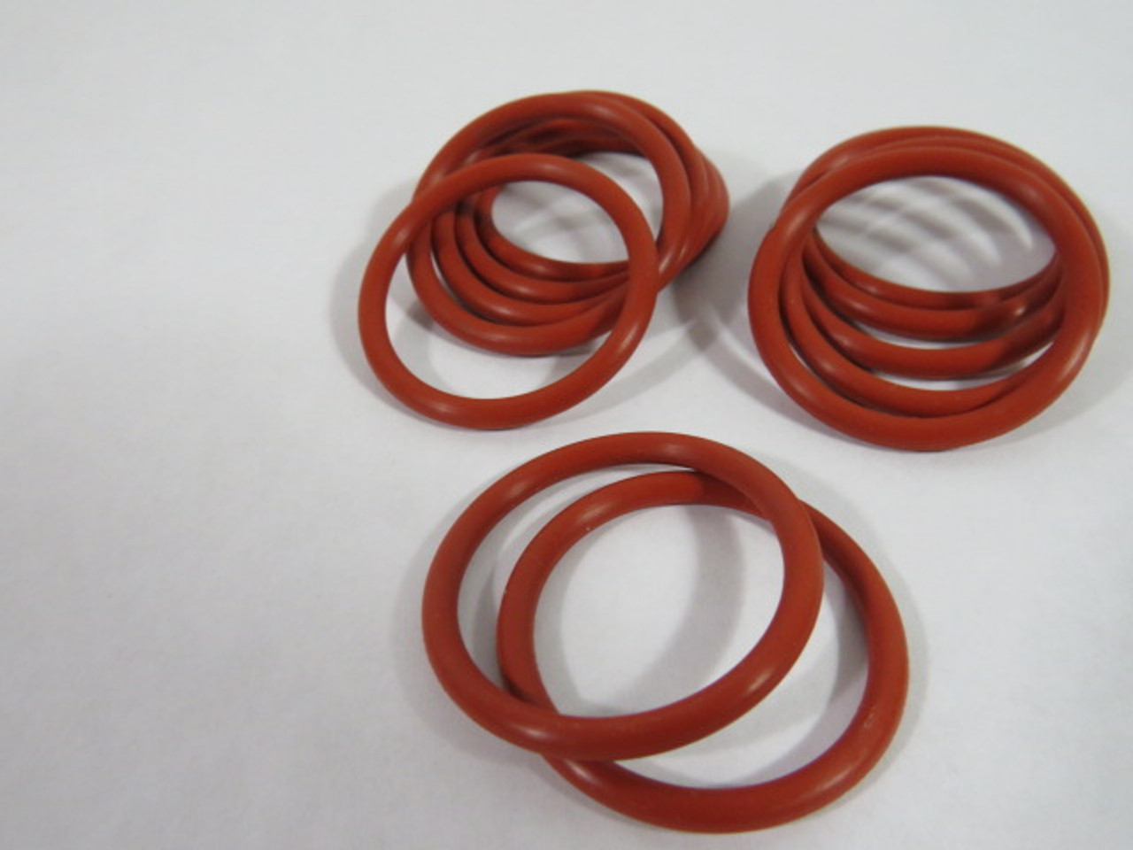 Able Seal 2-218S700-FDA Silicon O-Ring 31.34mm ID 38.40mm OD Lot of 12 USED
