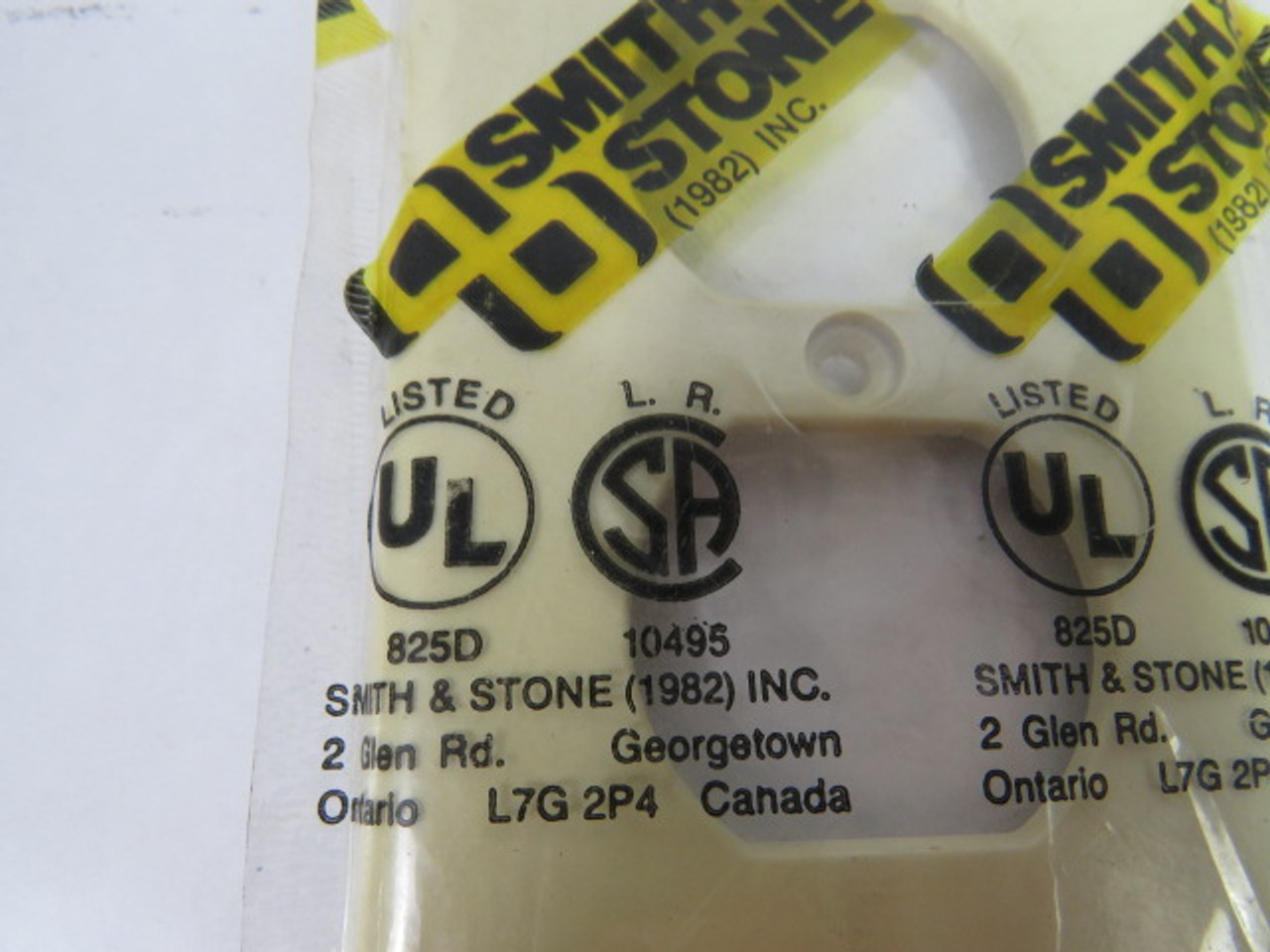 Smith & Stone 825D Beige 2-Gang Switch Cover Plate ! NWB !