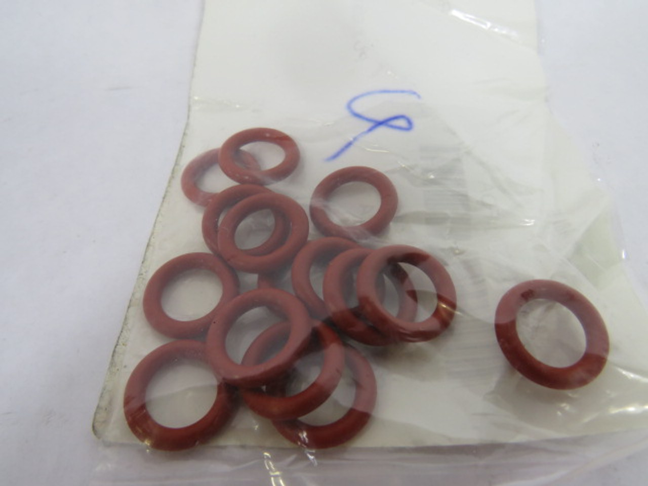 Able Seal 2-206S700-FDA Silicon O-Ring 12.29mm ID 19.35mm OD 15 PK ! NWB !