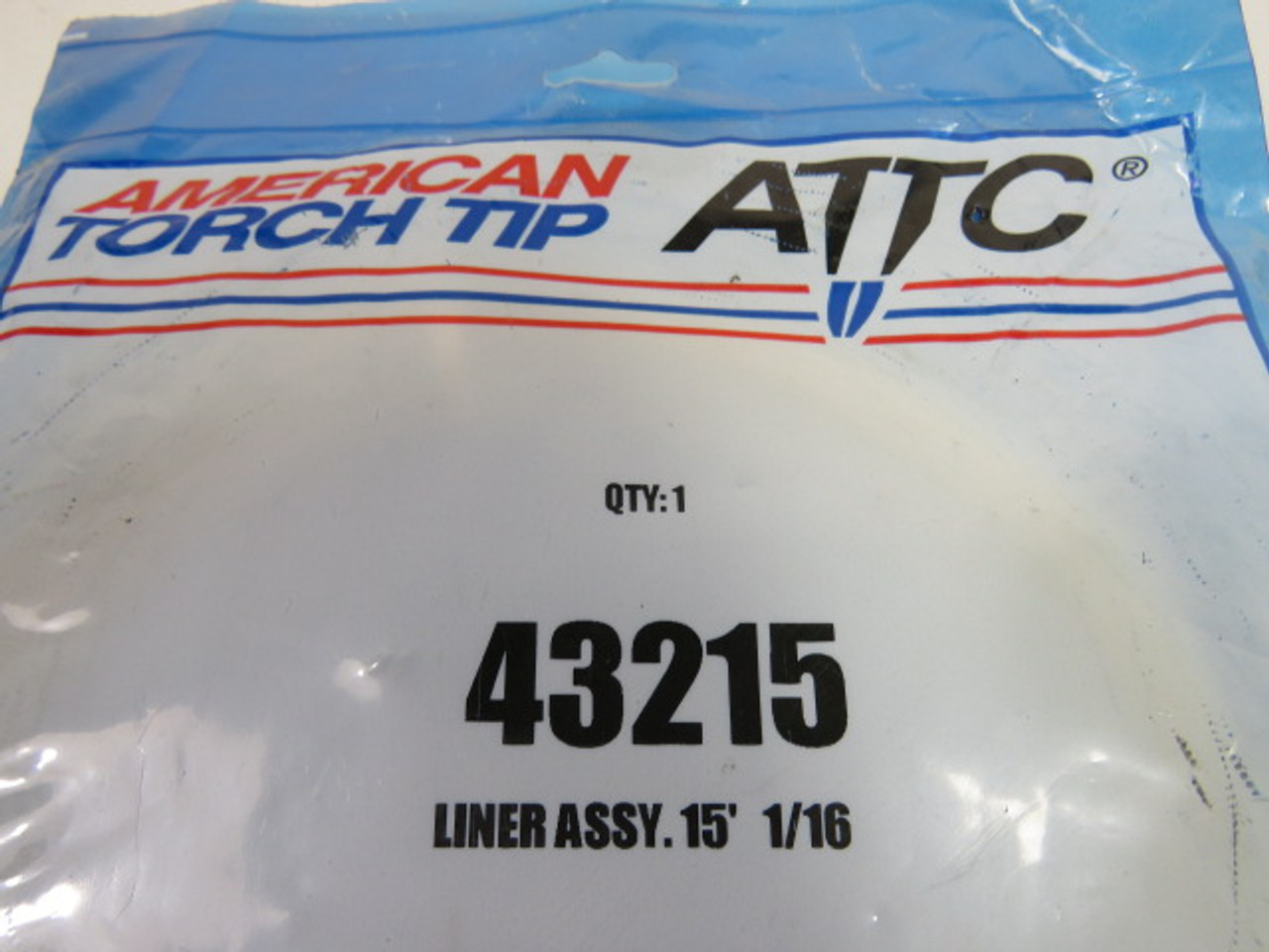 ATTC 43215 Liner Assembly 15' 1/16" Length .075" ID 0175" OD ! NWB !
