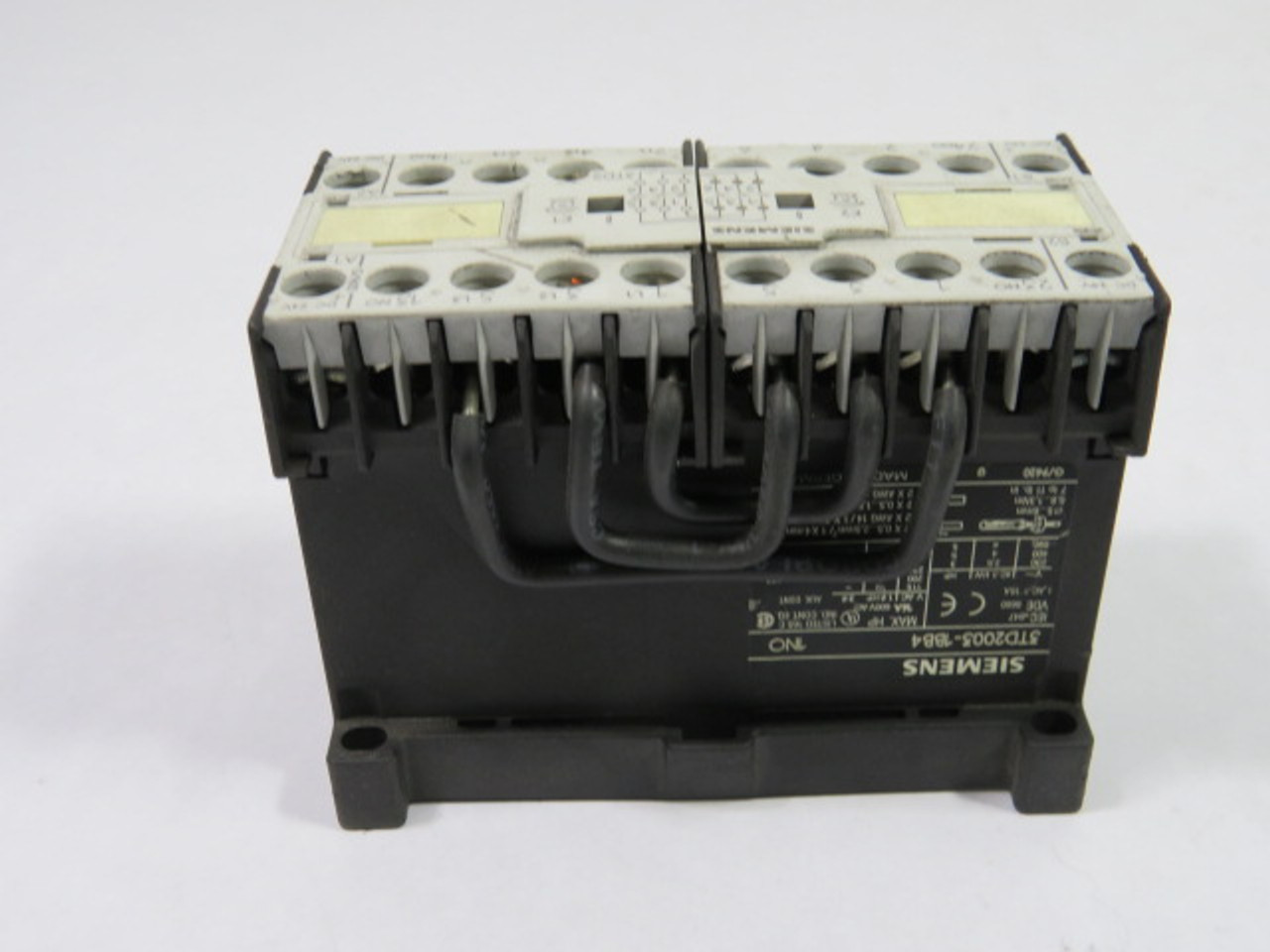 Siemens 3TD2003-1BB4 Reversing Contactor 10A 600VAC USED