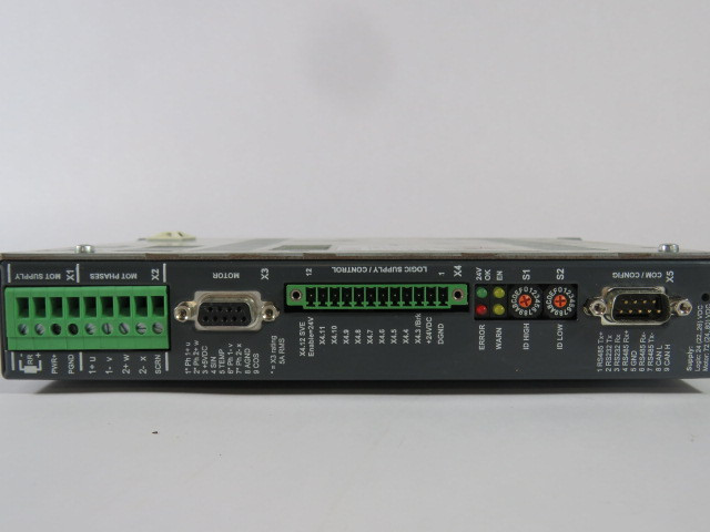 LinMot E1100-RS-HC Servo Drive Controller SIG 24VDC PWR 24-72VDC USED