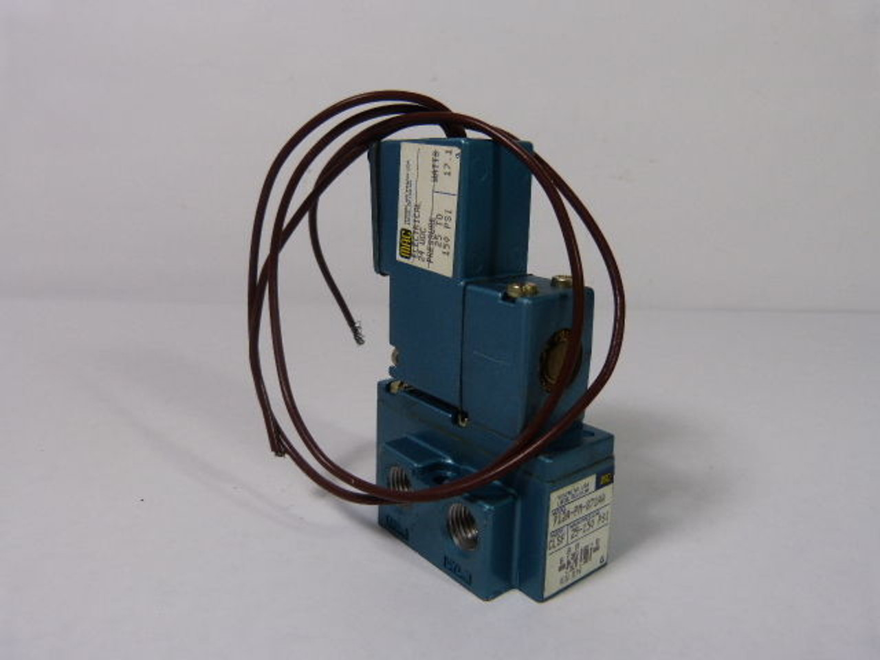 MAC 912A-PM-871AA Pneumatic Solenoid Valve  USED