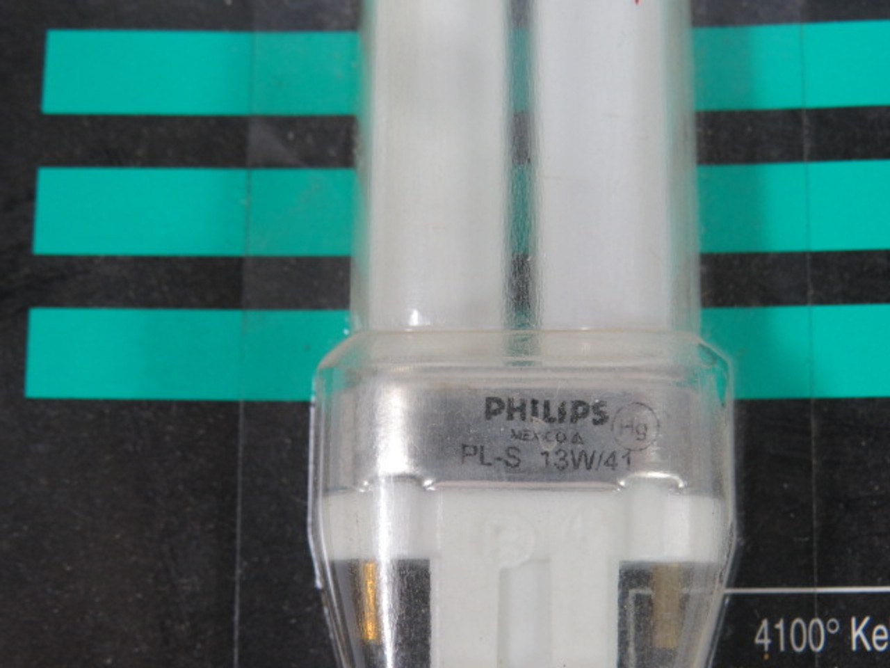Philips PL-S 13W/41 Fluorescent Lamp 2-Pin 13W 120V ! NEW !