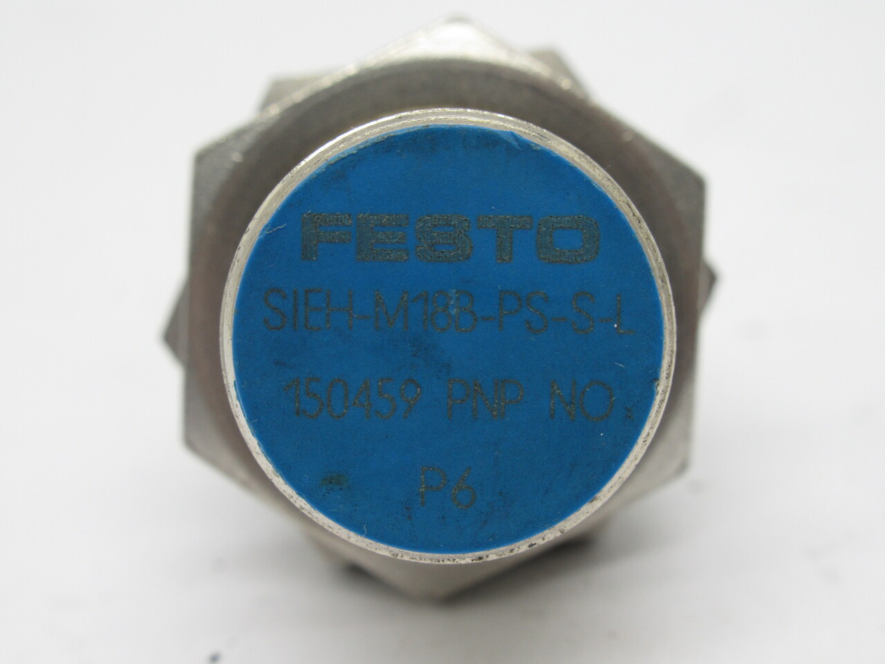 Festo SIEH-M18B-PS-S-L Proximity Sensor 10-30VDC 8mm 1500HZ 200mA USED