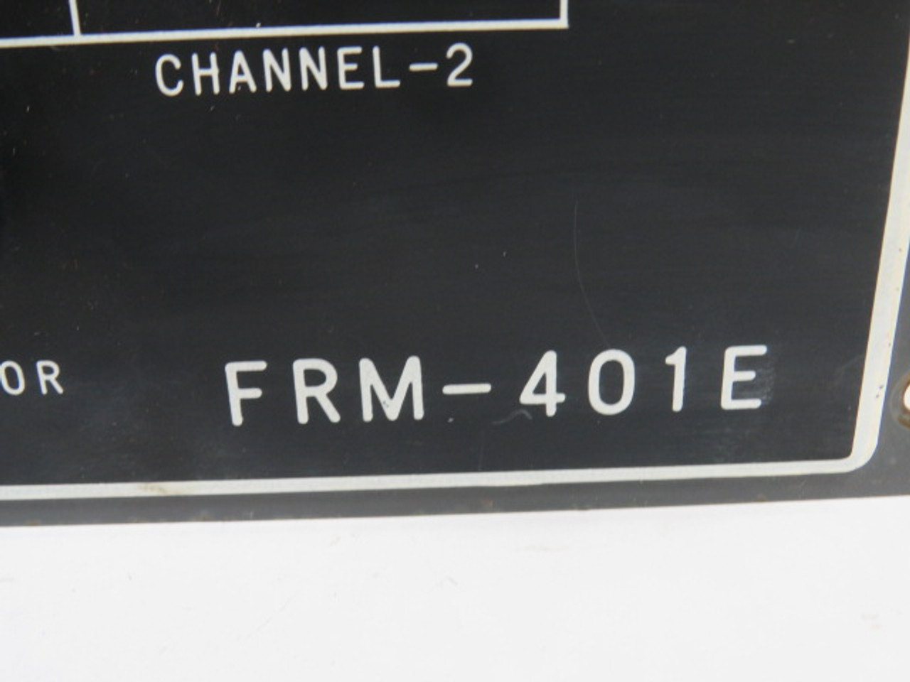 Generic FRM-401E Frequency Counter Panel 2-Channel USED