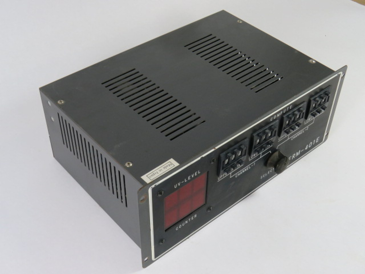 Generic FRM-401E Frequency Counter Panel 2-Channel USED