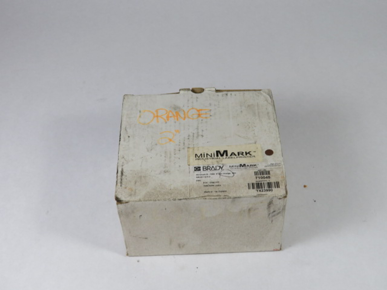 Brady 710045 Adhesive Vinyl Tape Orange 57mmx35m ! NEW !