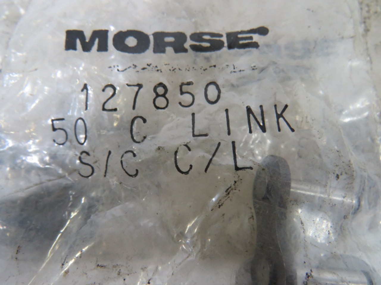 Morse 50-S/C-C/L Connecting Link 5/8"P .3750"W Lot of 4 ! NWB !