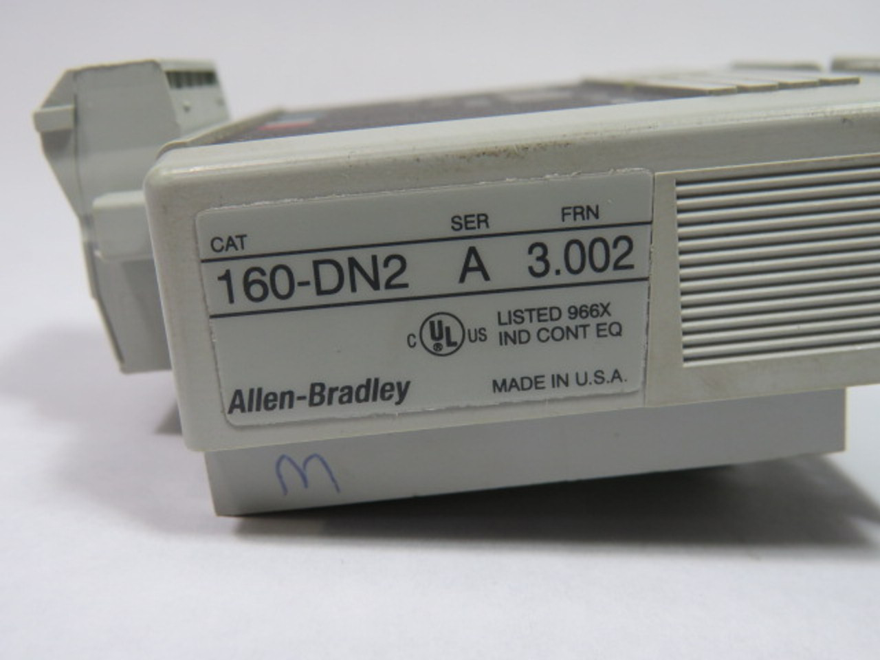 Allen-Bradley 160-DN2 Devicenet Interface Module SER. A FRN 3.002 USED