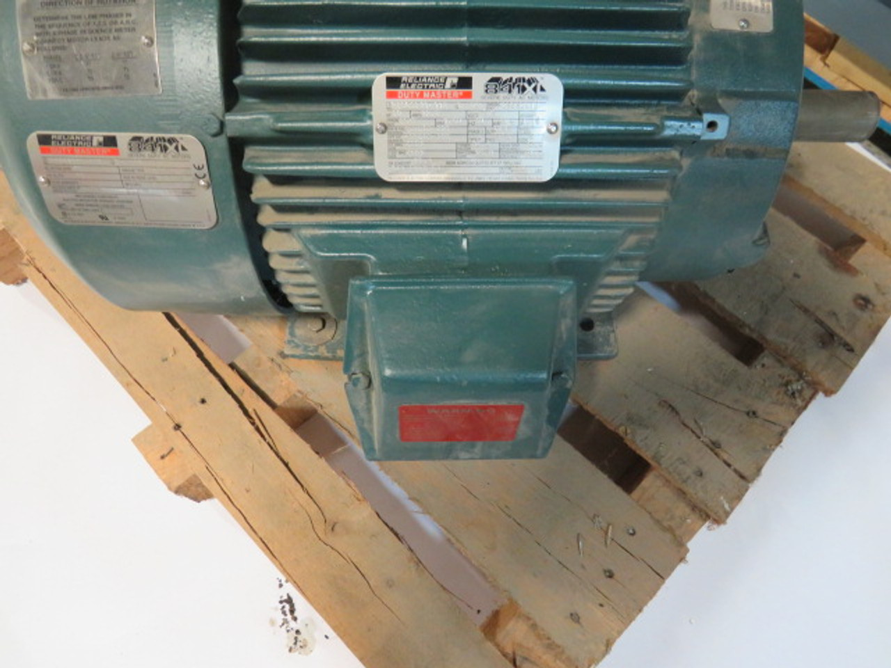 Baldor Reliance 20HP 1760RPM 575V 256T TEFC 3Ph 19.2A 60Hz USED