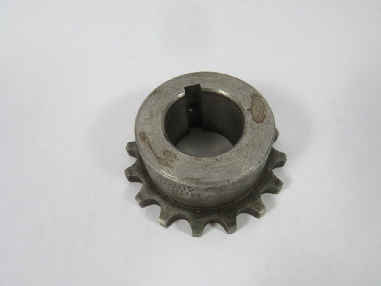 Morse 4016-1-1/8 Sprocket 2.6" OD 1-1/8" Bore 16 Teeth USED