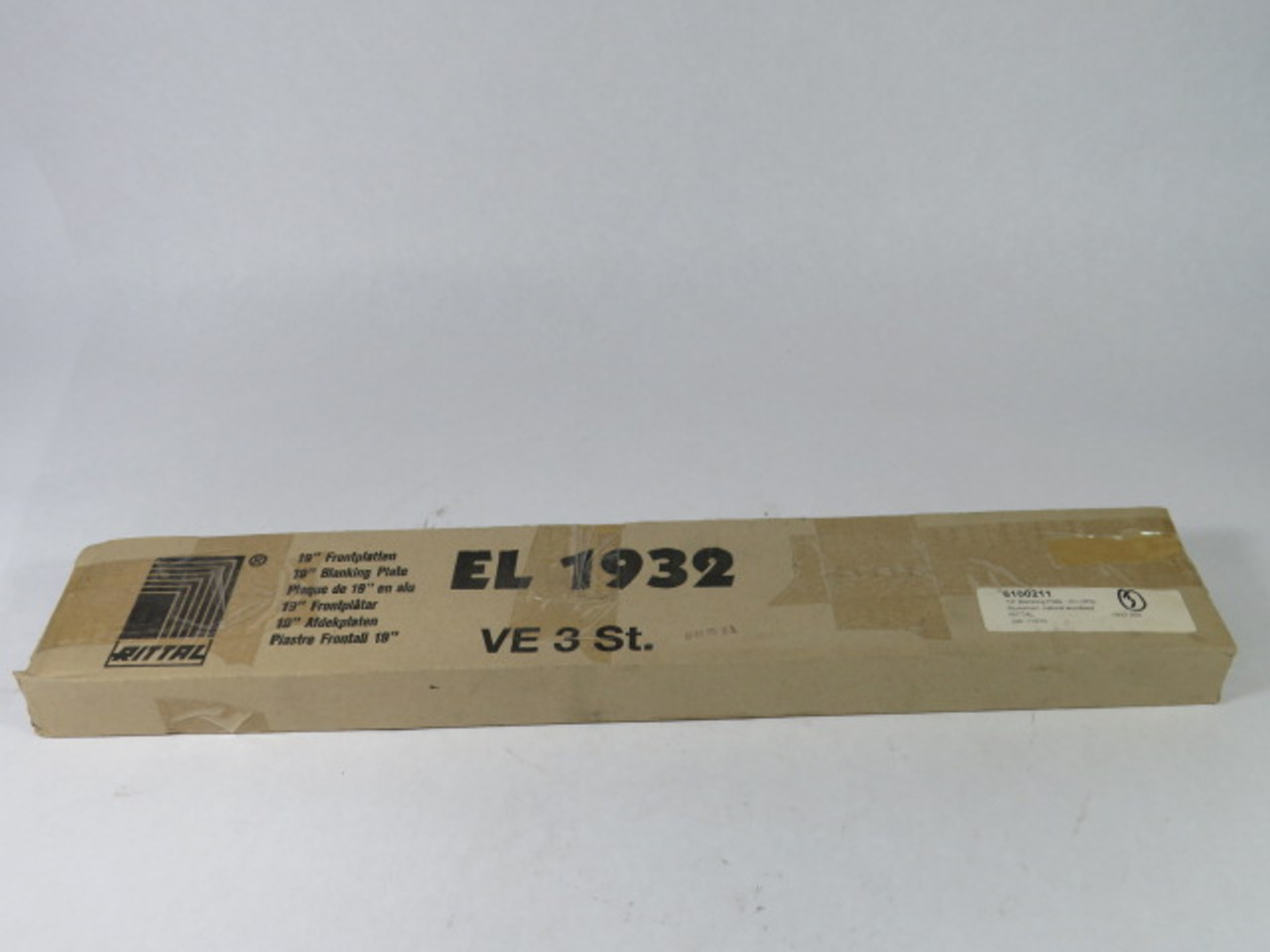 Rittal 1932.200 Blanking Plate 19"/482.6mm Box Of 2 ! NEW !