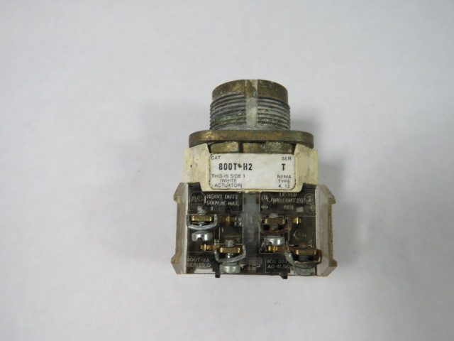 Allen-Bradley 800T-H2A Series T Selector Switch 1NO/1NC 2-Position