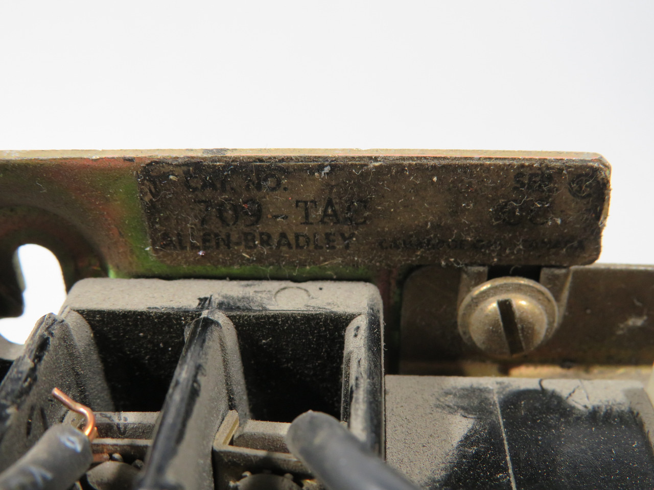 Allen-Bradley 709-TAC Starter SER. CC 110/120V 50/60Hz USED