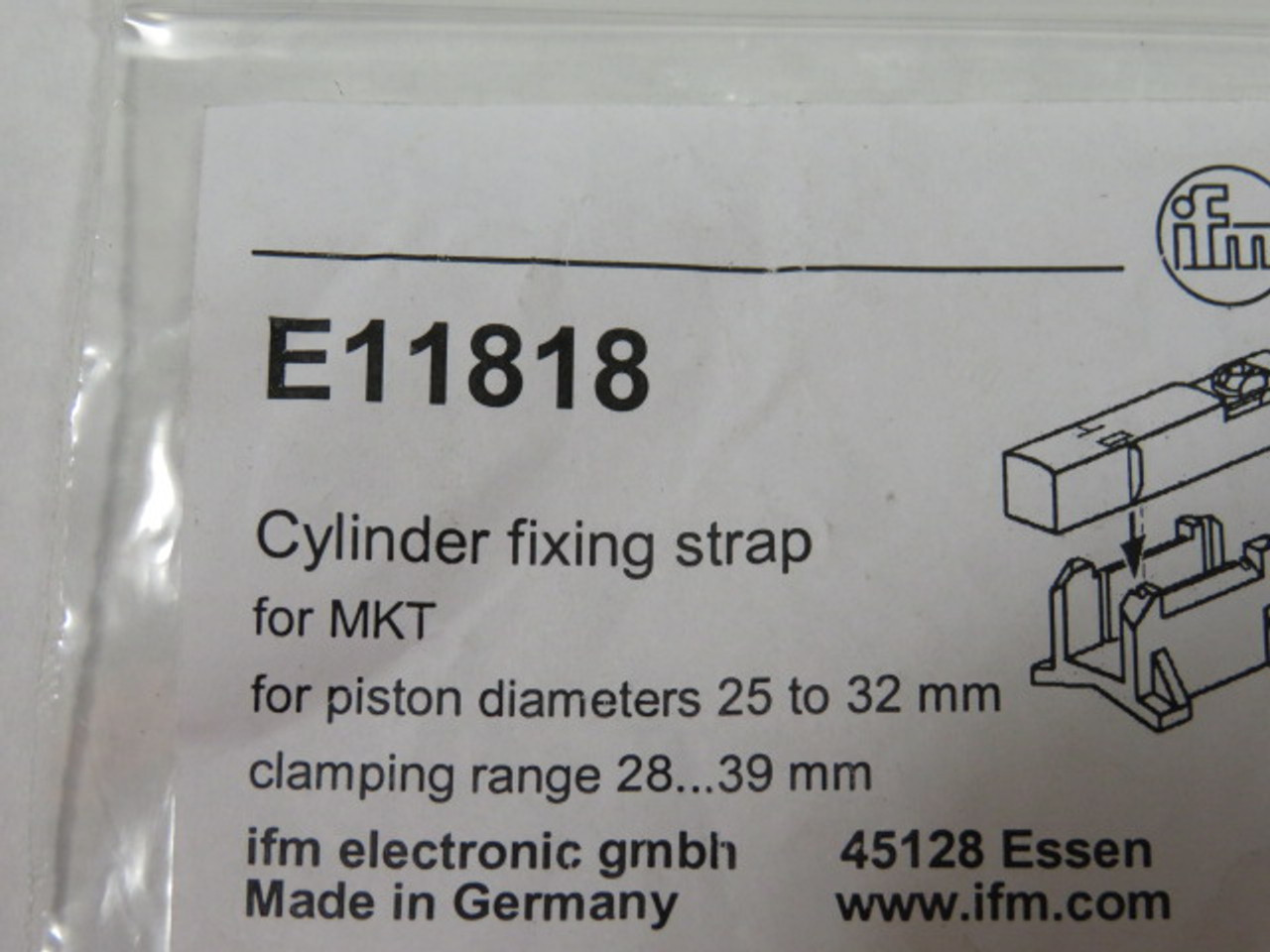 IFM E11818 Repair Kit for Linear Actuator Cylinder ! NWB !