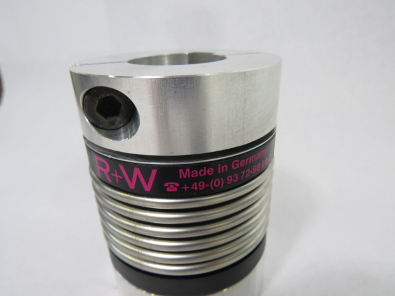 R+W Coupling BK2/60/93/31 Metal Bellow Coupling 60Nm 31mm D1 USED