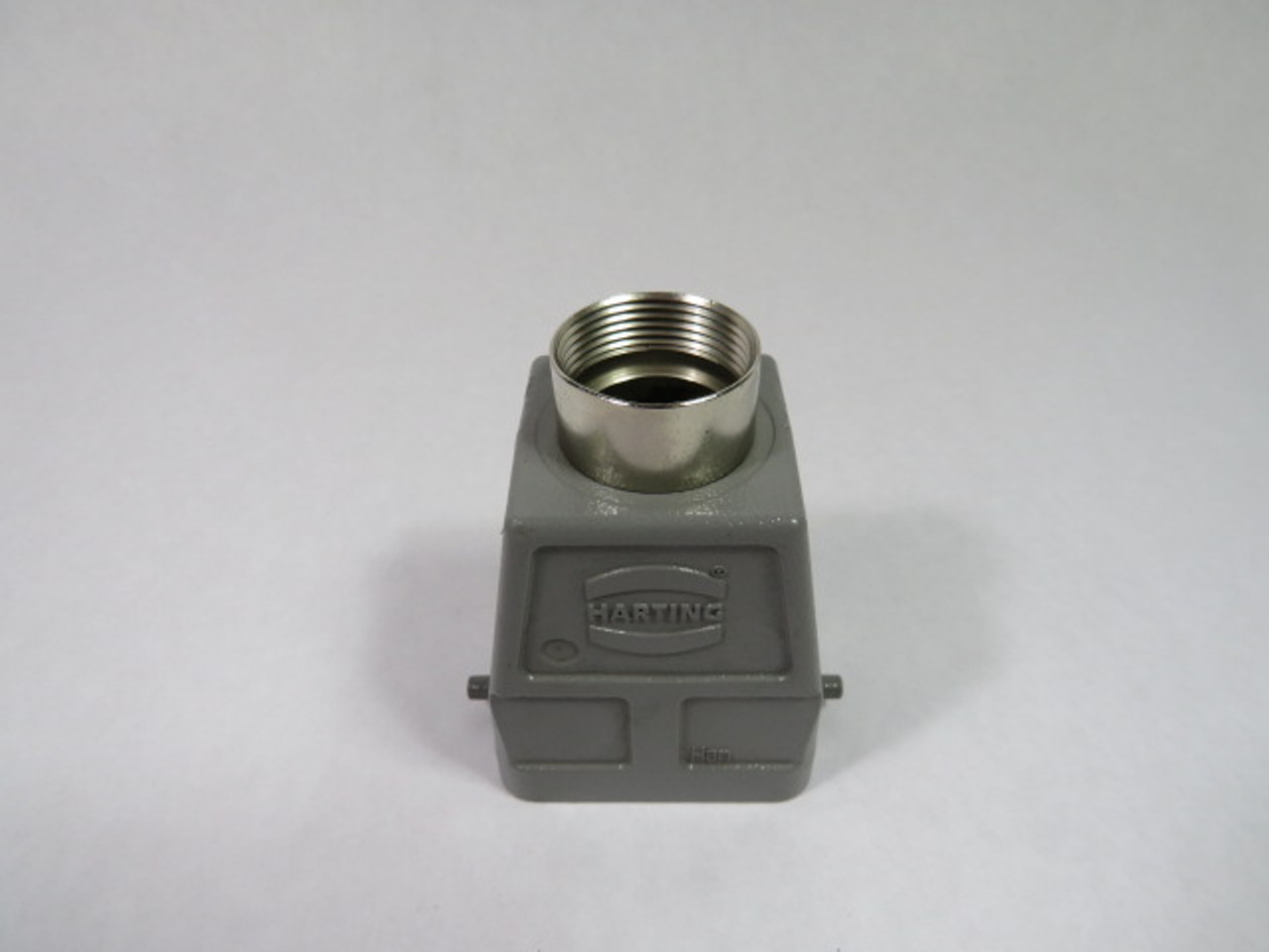 Harting 09300100422 HAN10B-HTE-PG21 Top Entry Hood Connector Housing USED