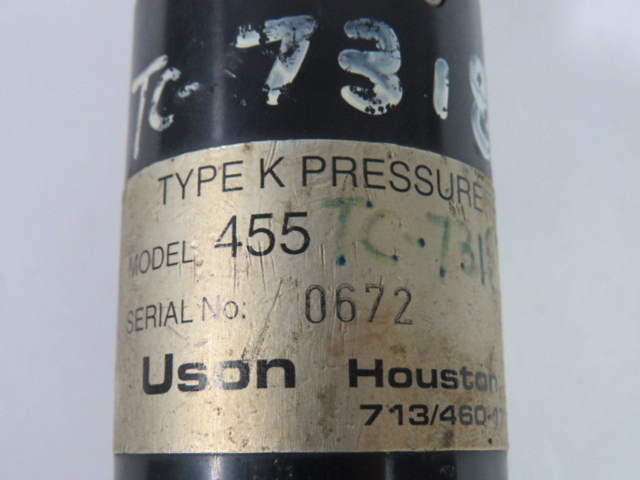 Uson 455 Type K Pressure Reducer 0-50PSIG USED