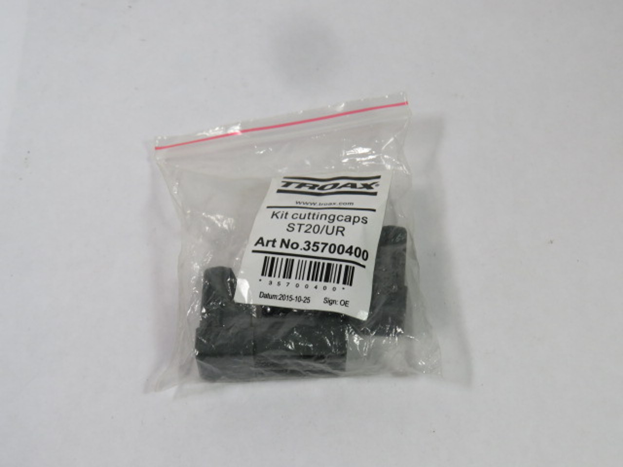 Troax 35700400 Cutting Caps ST20/UR Pack Of 2 ! NWB !