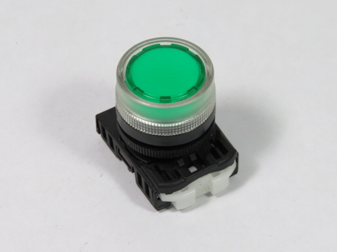 Fuji Electric AR22G4L-E3G PushButton Illum 30V 1W Green Extended w/GuardUSED