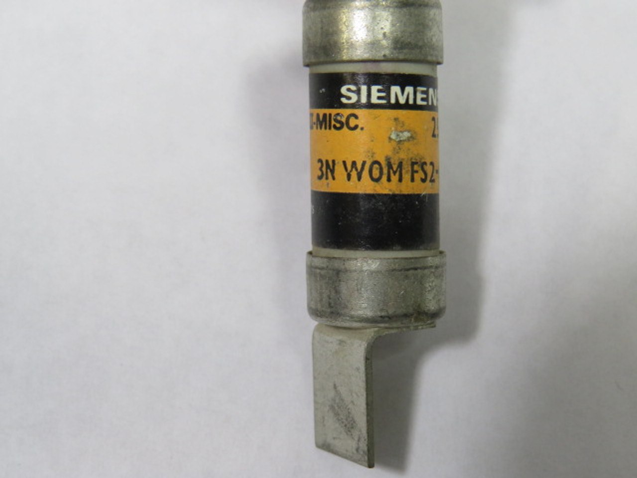 Siemens 3N-WOM-FS2-025 Fuse 25A 600V USED