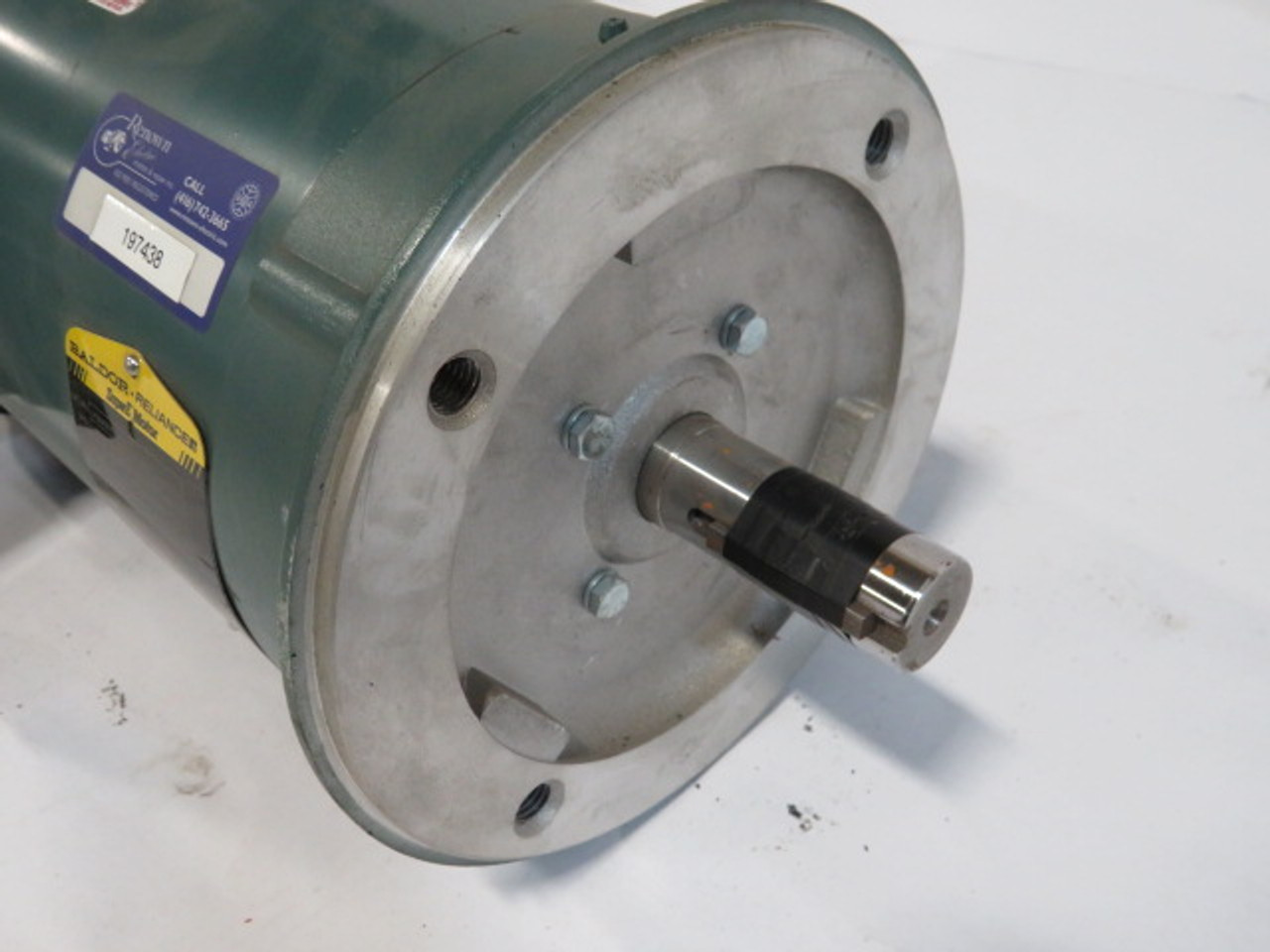 Baldor 5HP 1750RPM 575V 184TC TEFC 3Ph 5.2A 60Hz C/W Brake USED