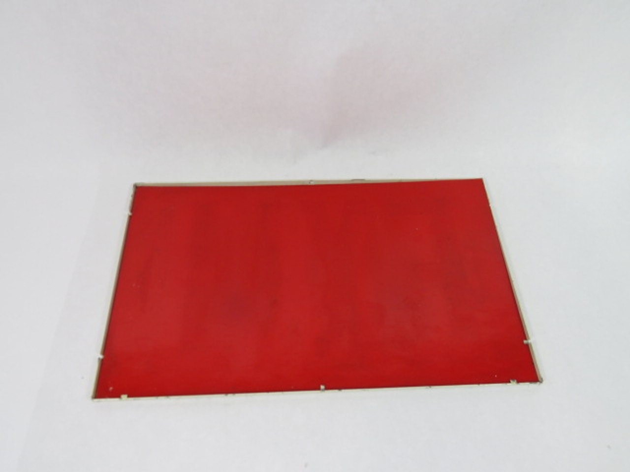 Generic EXIT Sign w/ Red Backing 12-3/4"LX7-1/2"HX1/8"W USED