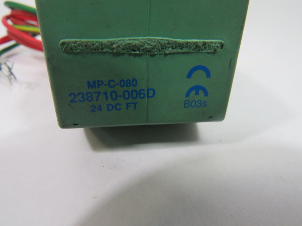 Asco 238710-006D MP-C-080 Solenoid Coil 24VDC USED