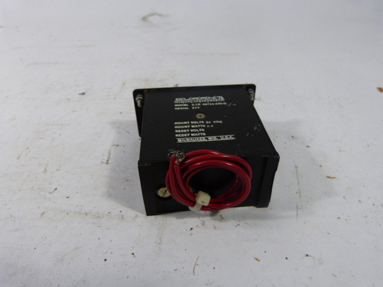 Durrant 6-YE-40724-435-Q Counter USED