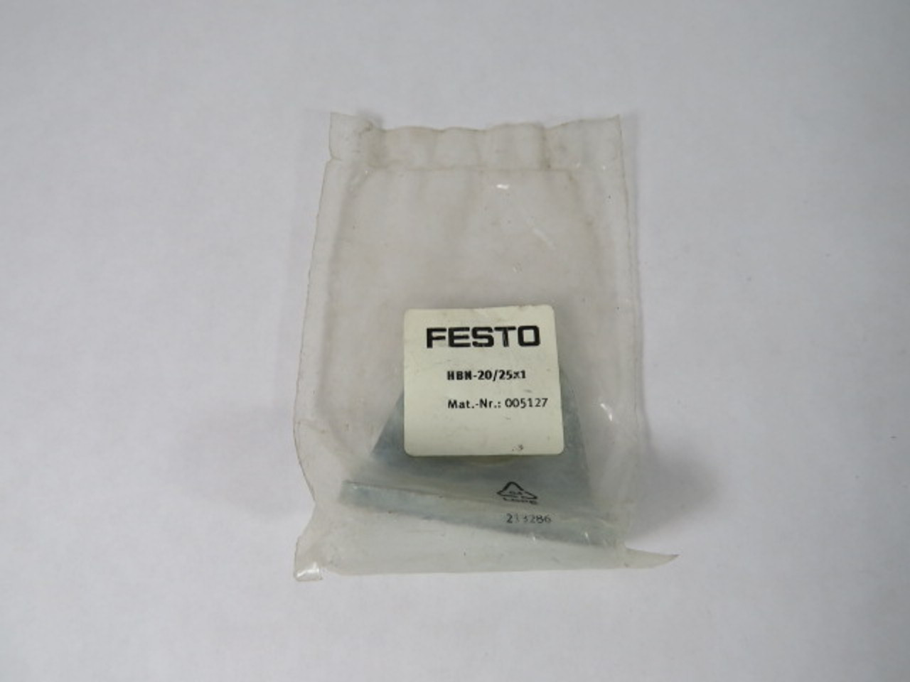 Festo HBN-20/25X1 Foot Mounting Size: 20/25mm ! NWB !