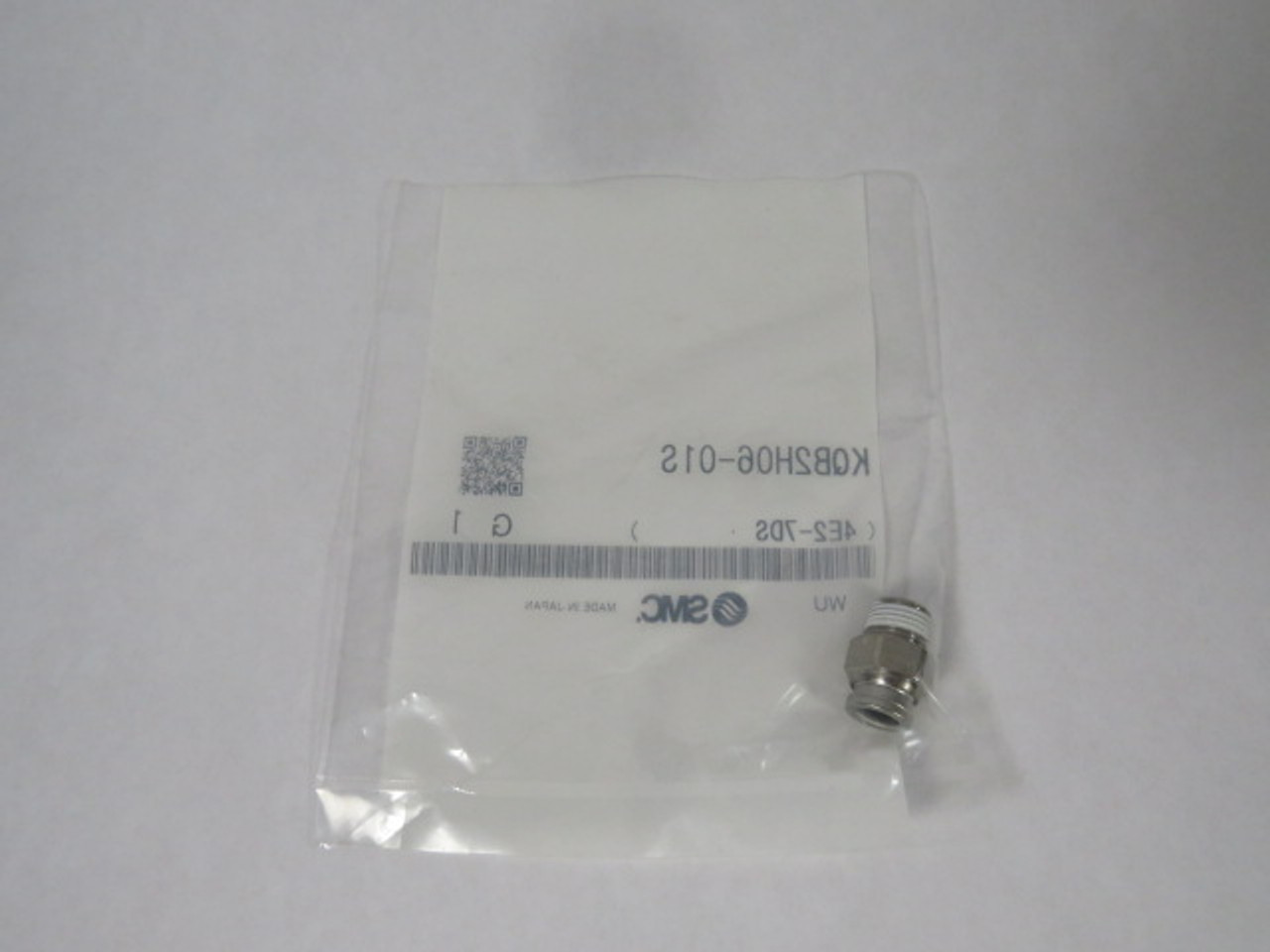 SMC KQB2H06-01S Metal Fitting 6mm R1/8 ! NWB !