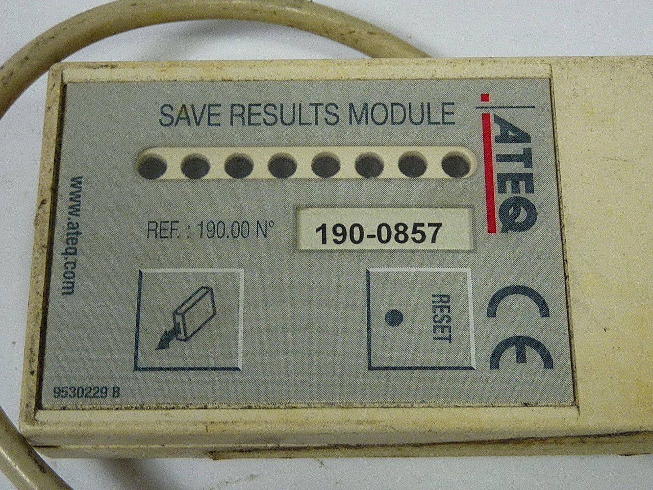 ATEQ 9530229 Save Results Module USED