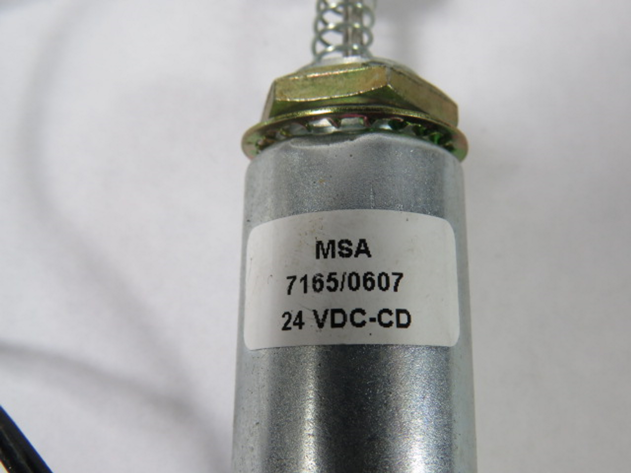 MSA 7165/0607 Tubular (Cylindrical) Solenoid 24VDC USED