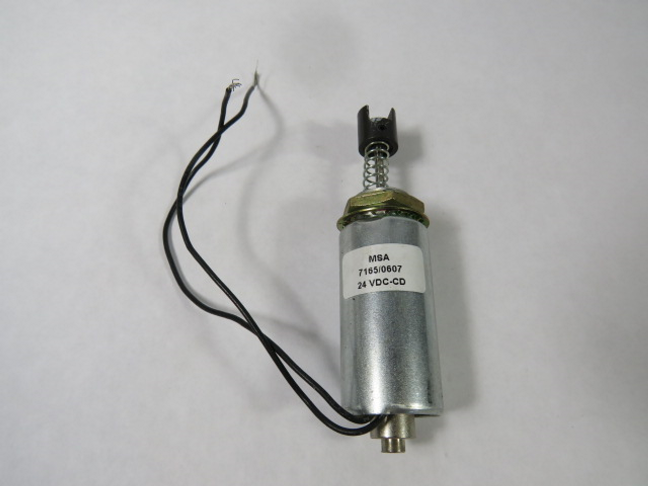 MSA 7165/0607 Tubular (Cylindrical) Solenoid 24VDC USED