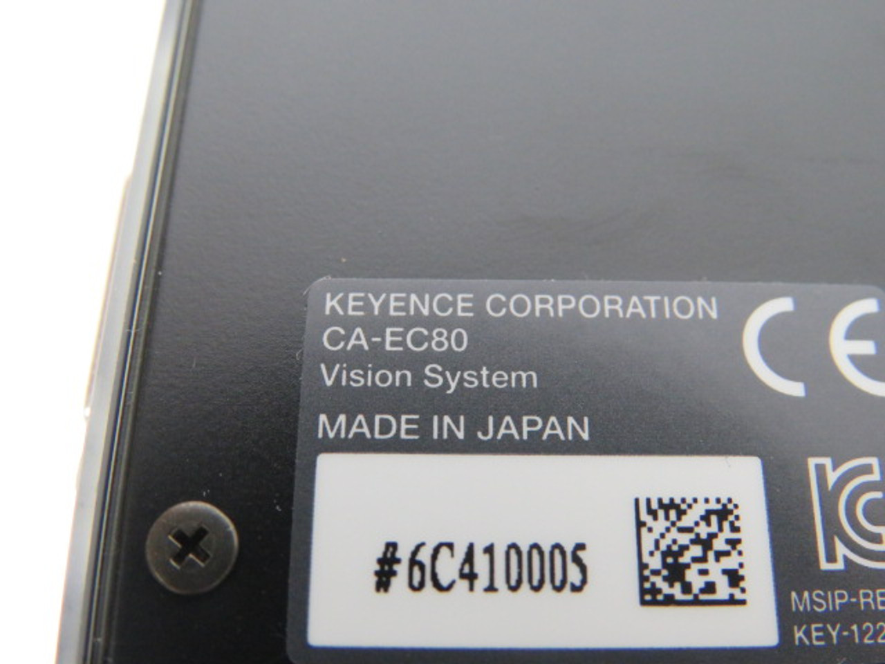 Keyence CA-EC80 Camera Input Unit USED