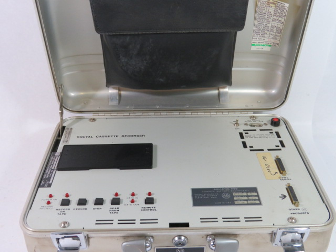 Allen-Bradley Ser B Digital Cassette Recorder 120/230V 1/0.5A 50/60Hz USED