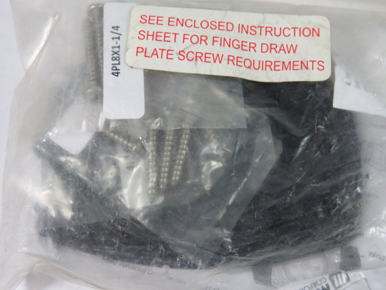 Meltric 61-3A346 Finger Draw Plate For Use W/DNS30 Decontactor 2/Set ! NWB !