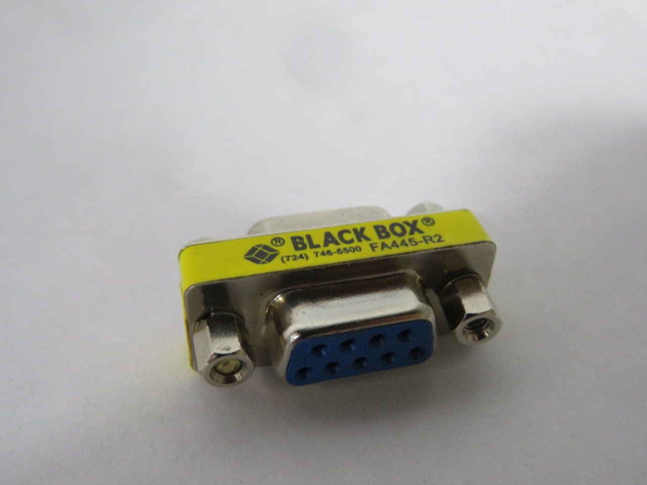 Black Box FA445-R2 Right Angle DB9 Female Adapter USED