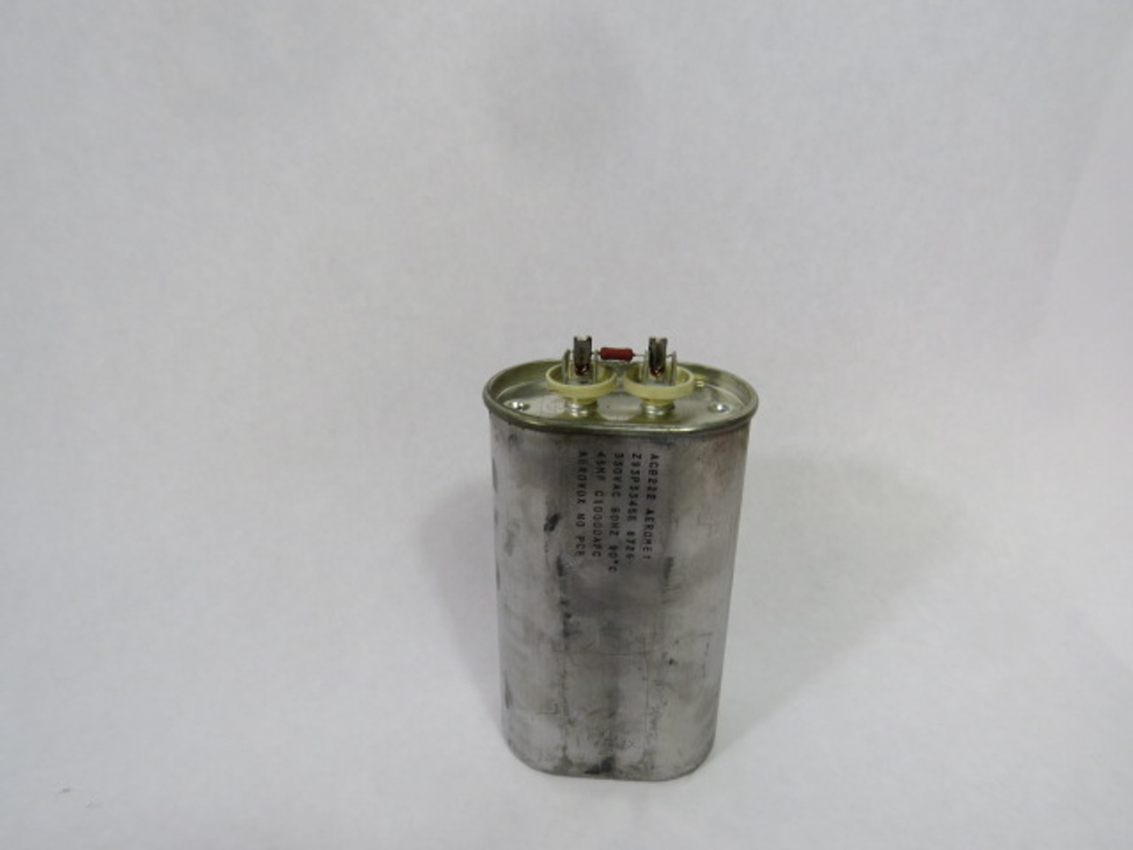 Aerovox Z93P3345E Capacitor 45mF 330VAC 60Hz. USED