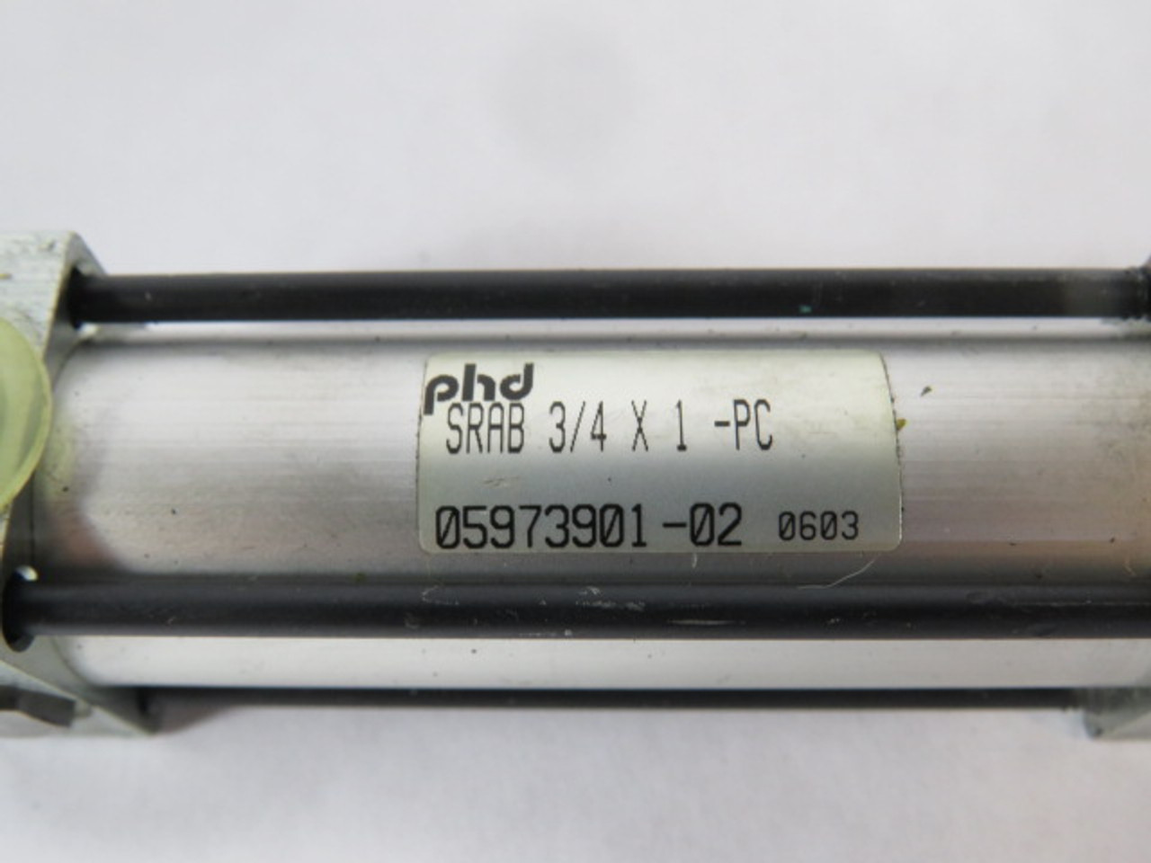 Phd SRAB3/4X1-PC Pneumatic Cylinder 3/4" Bore 1" Stroke USED