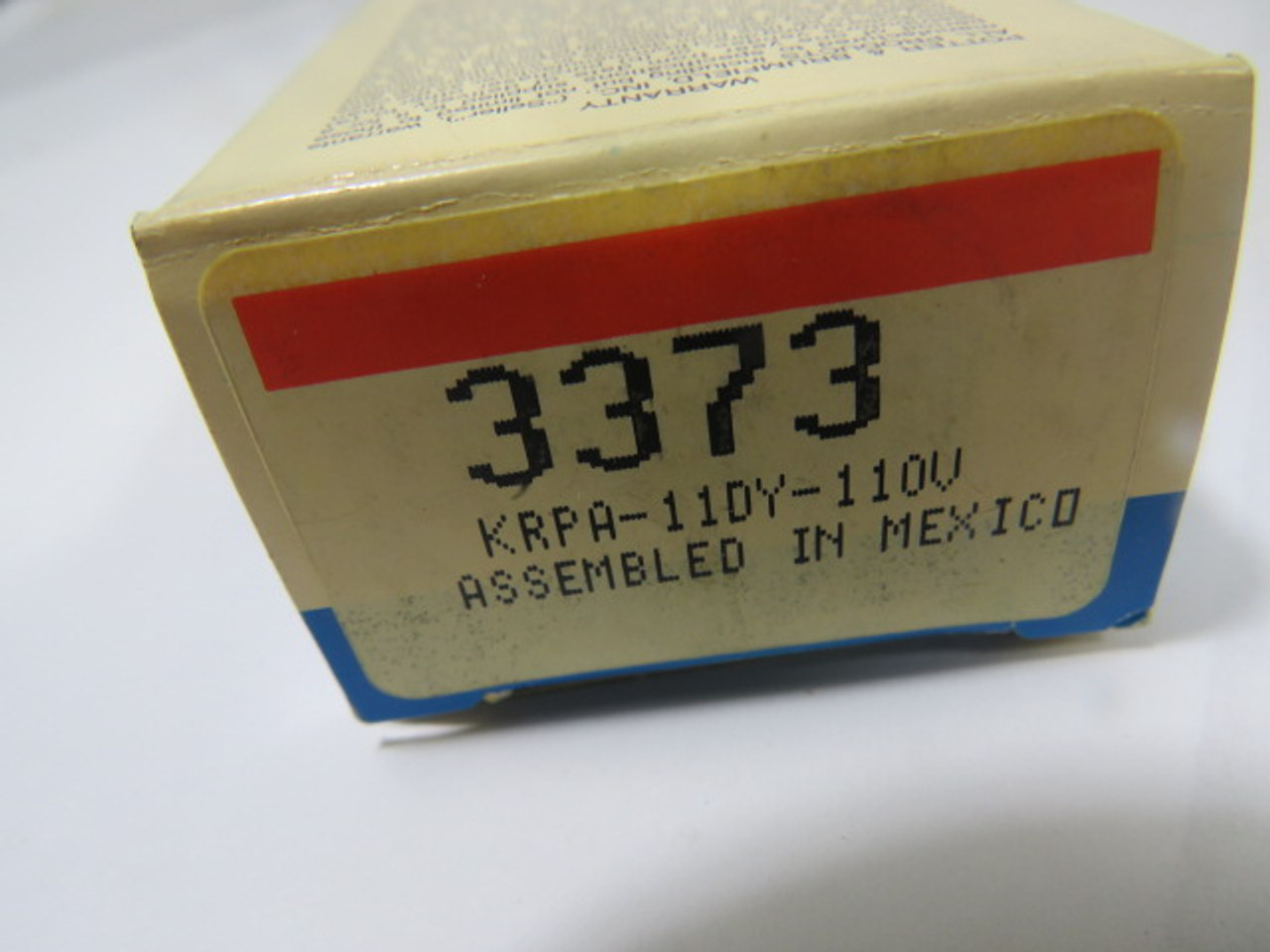 Potter & Brumfield KRPA-11DY-110 Relay 110VDC 5A 8 Pin ! NEW !