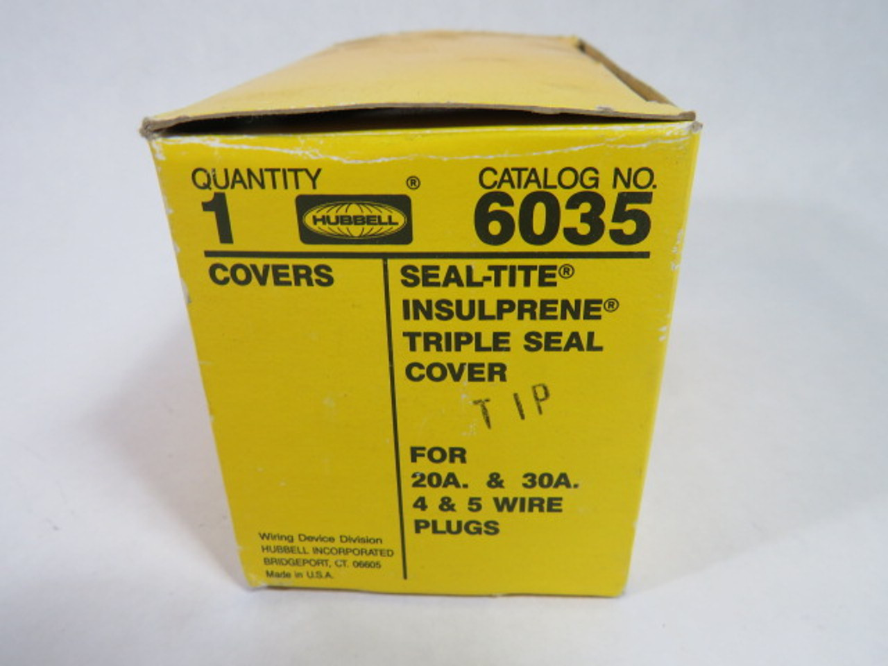 Hubbell 6035 Seal-Tite Insulprene Triple Seal Cover ! NEW !