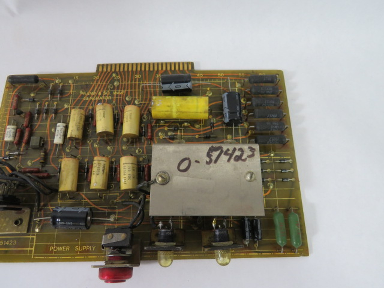 Reliance Electric 0-51423 Power Supply PC Board USED
