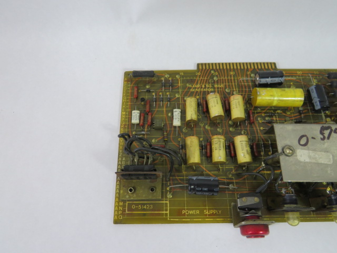 Reliance Electric 0-51423 Power Supply PC Board USED