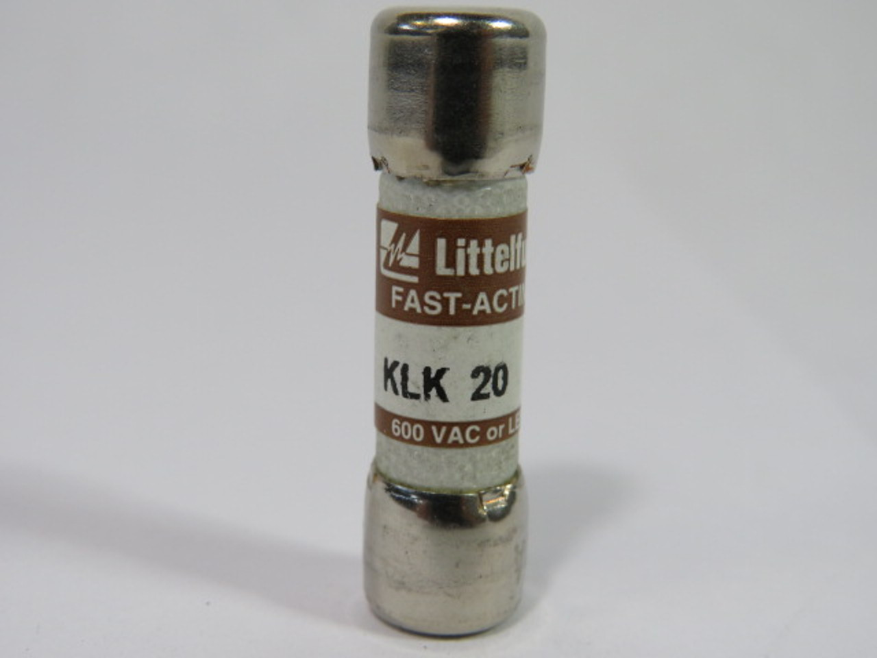 Littelfuse KLK-20 Fast Acting Fuse 20A 600V USED