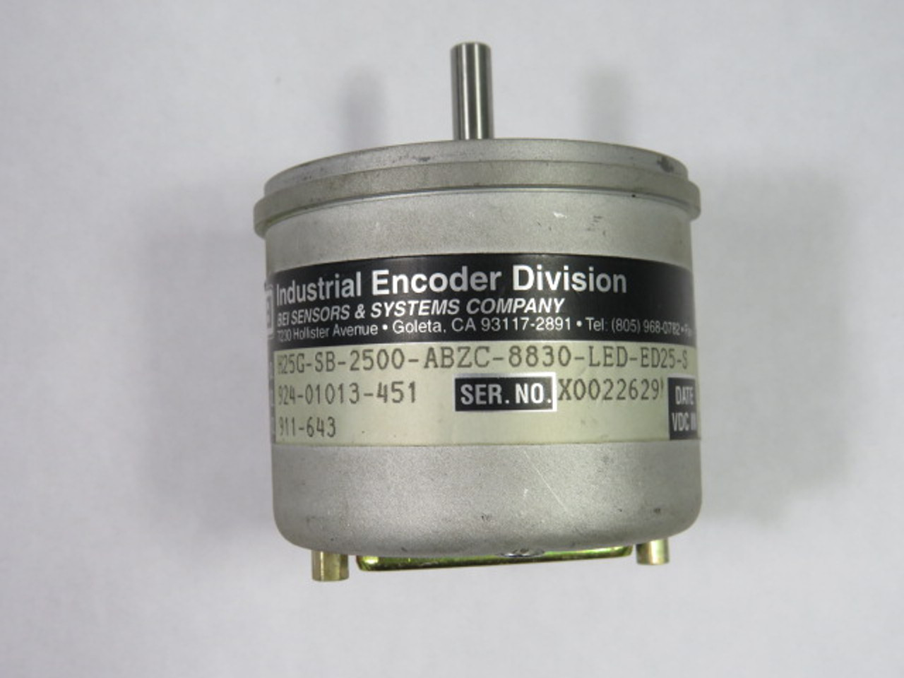 BEI 924-01013-451 Encoder 5Vdc USED