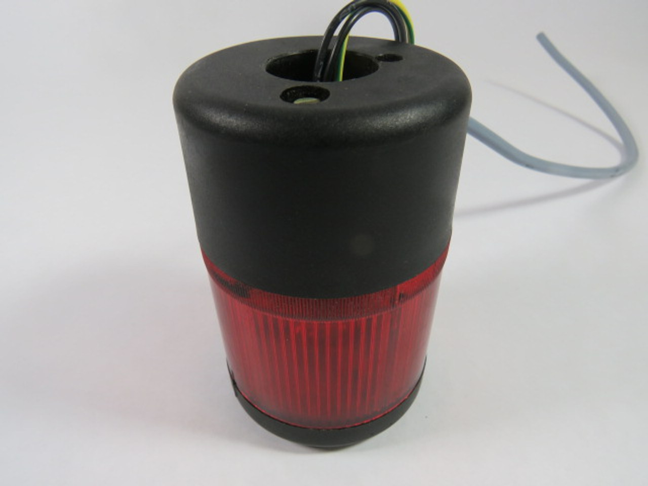 Telemecanique XVAL34 Red Stack Light w/ Base & Cap 240V 7W No Bulb USED