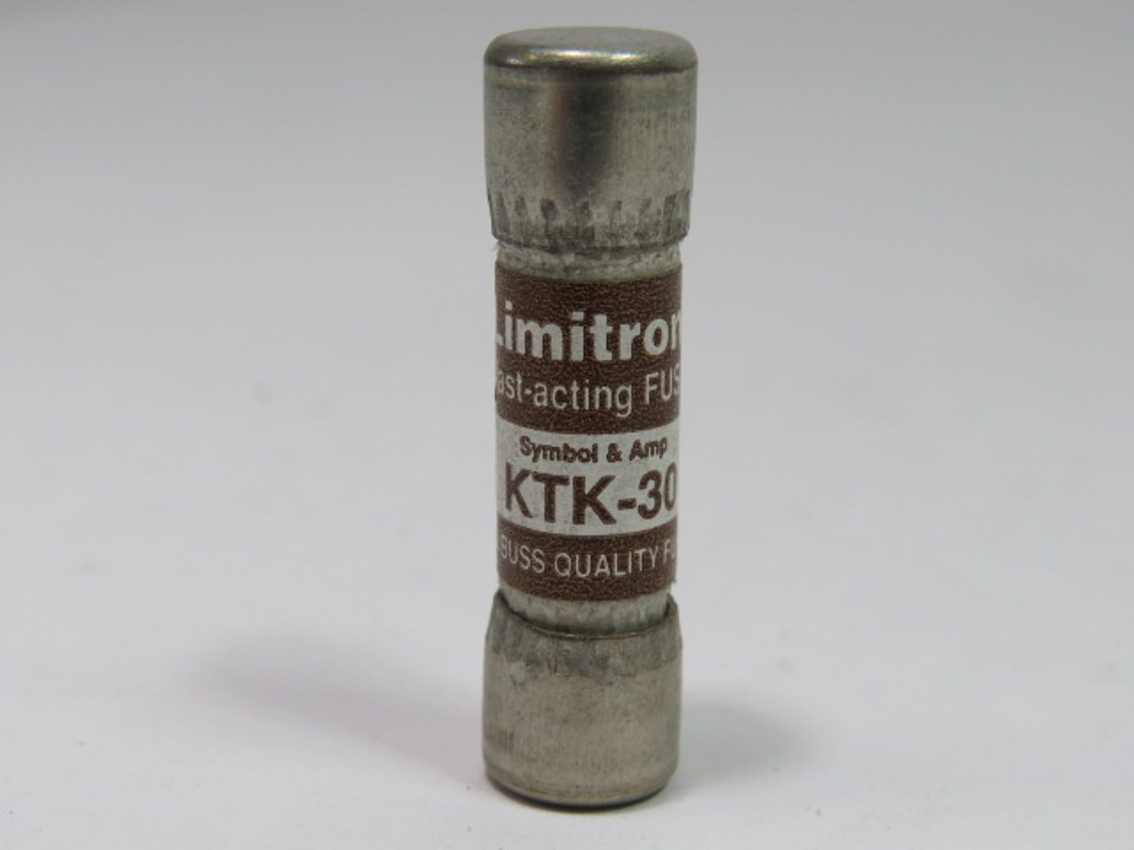 Limitron KTK-30 Fast Acting Fuse 30A 600Vac USED